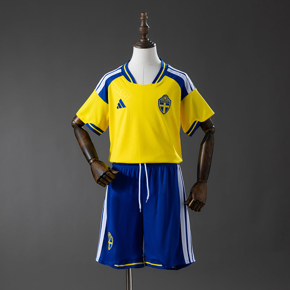 Kit Ensemble Football Suède Domicile Enfant 2026