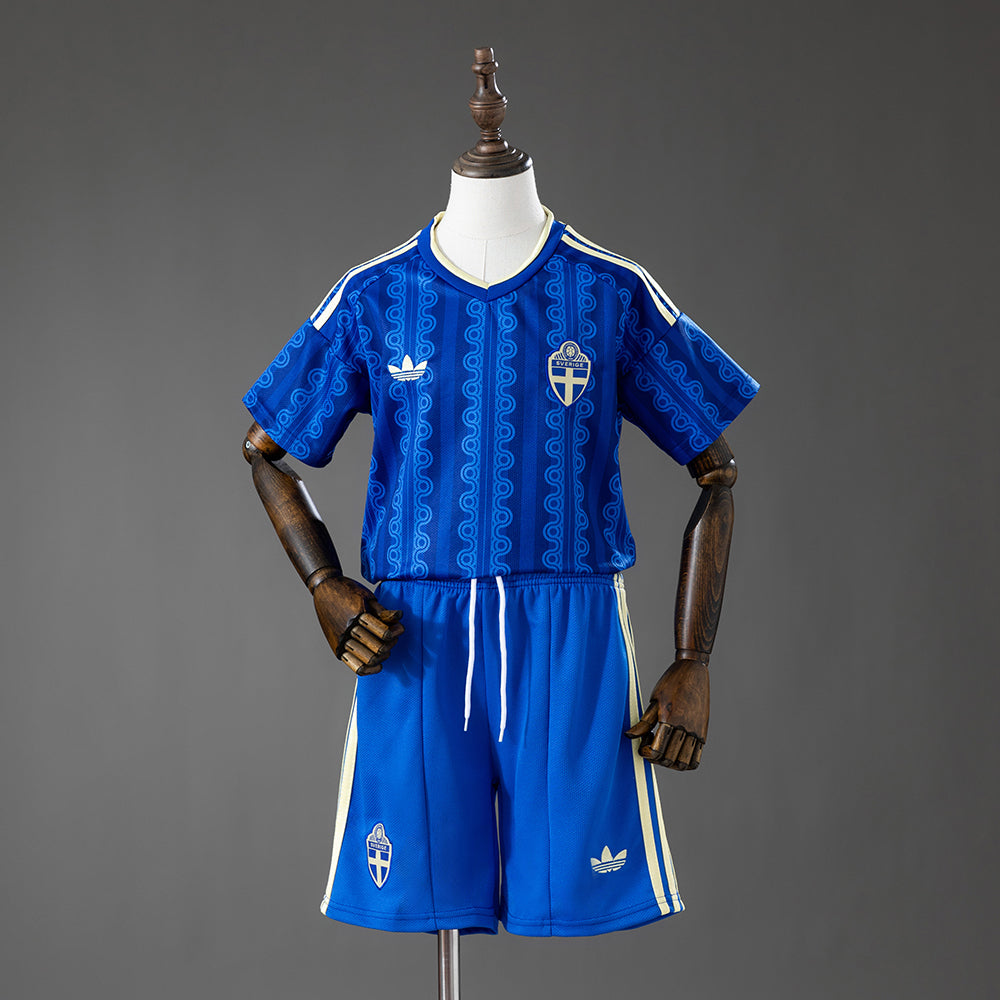 Kit Ensemble Football Suède Extérieur Enfant 2026