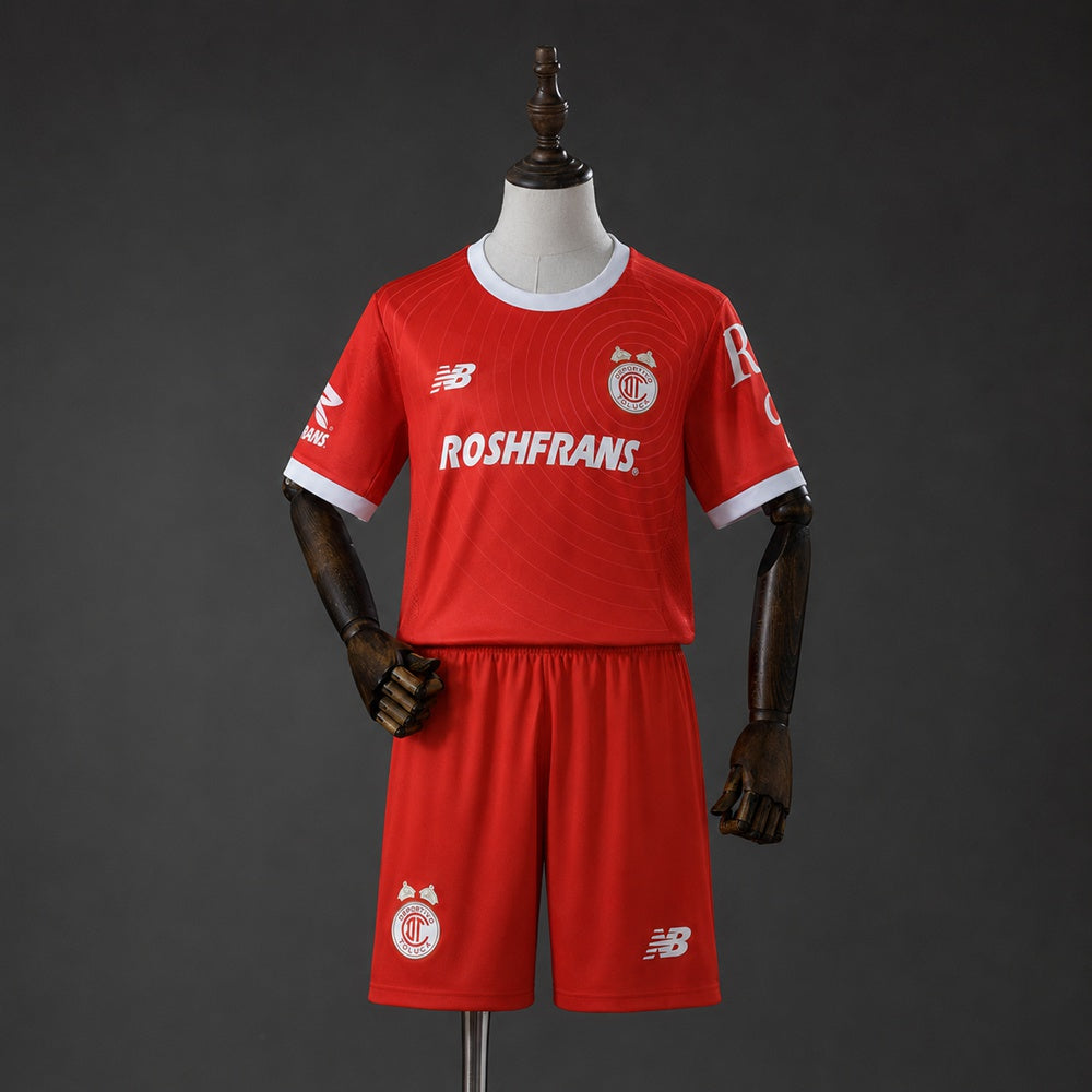 Kit Ensemble Football Toluca Domicile Enfant 2026/27