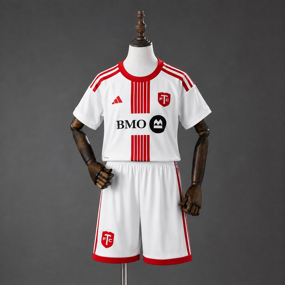 Kit ensemble football Toronto extérieur 2026/27 enfant .