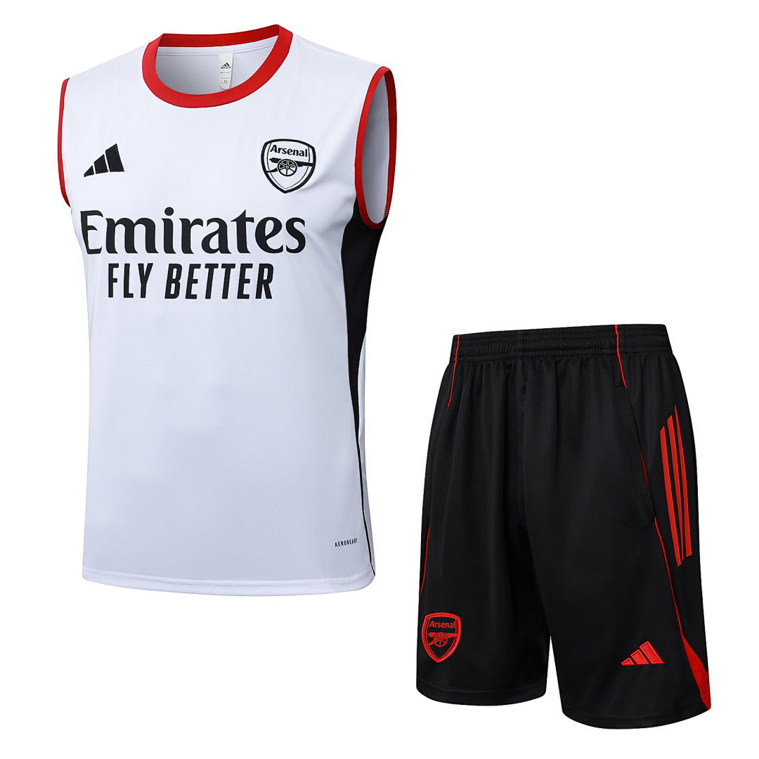 Kit Football Arsenal Débardeur Blanc 2025/26