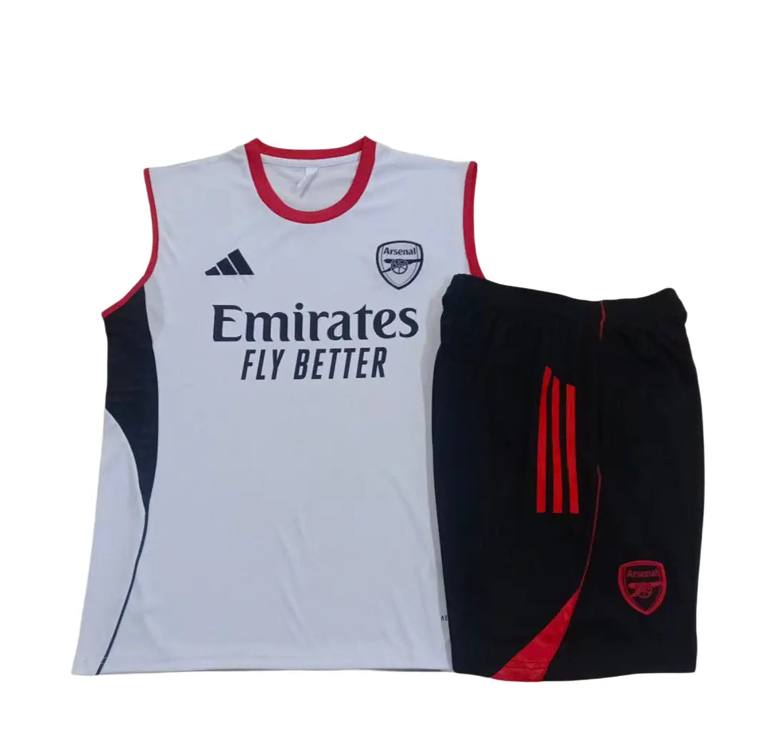Kit Football Arsenal Débardeur Blanc 2025/26