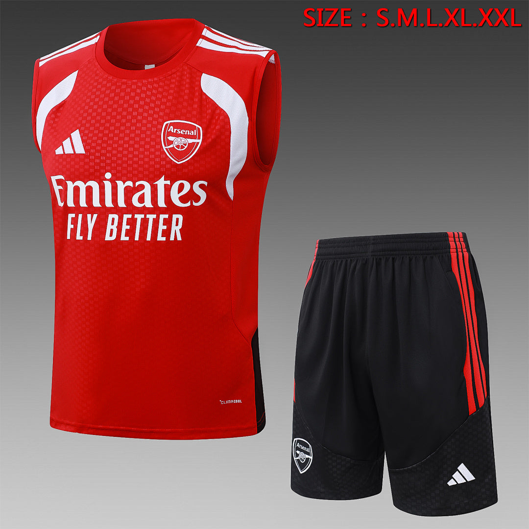 Kit Football Arsenal Ensemble Débardeur Entraînement 2026/27