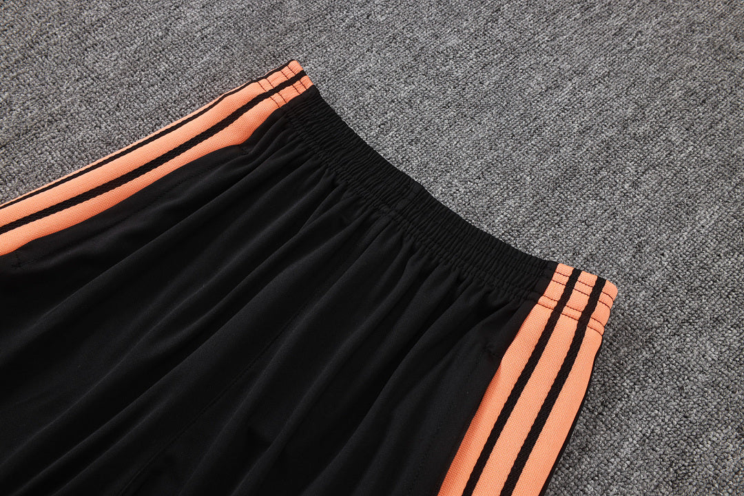 Kit Football Arsenal Ensemble Training Noir Orange