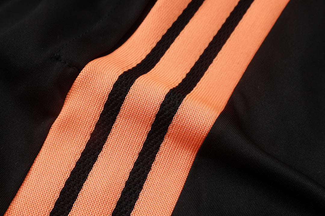 Kit Football Arsenal Ensemble Training Noir Orange
