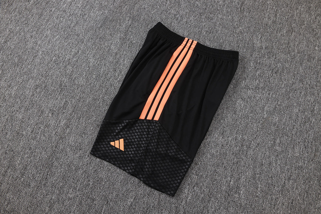 Kit Football Arsenal Ensemble Training Noir Orange