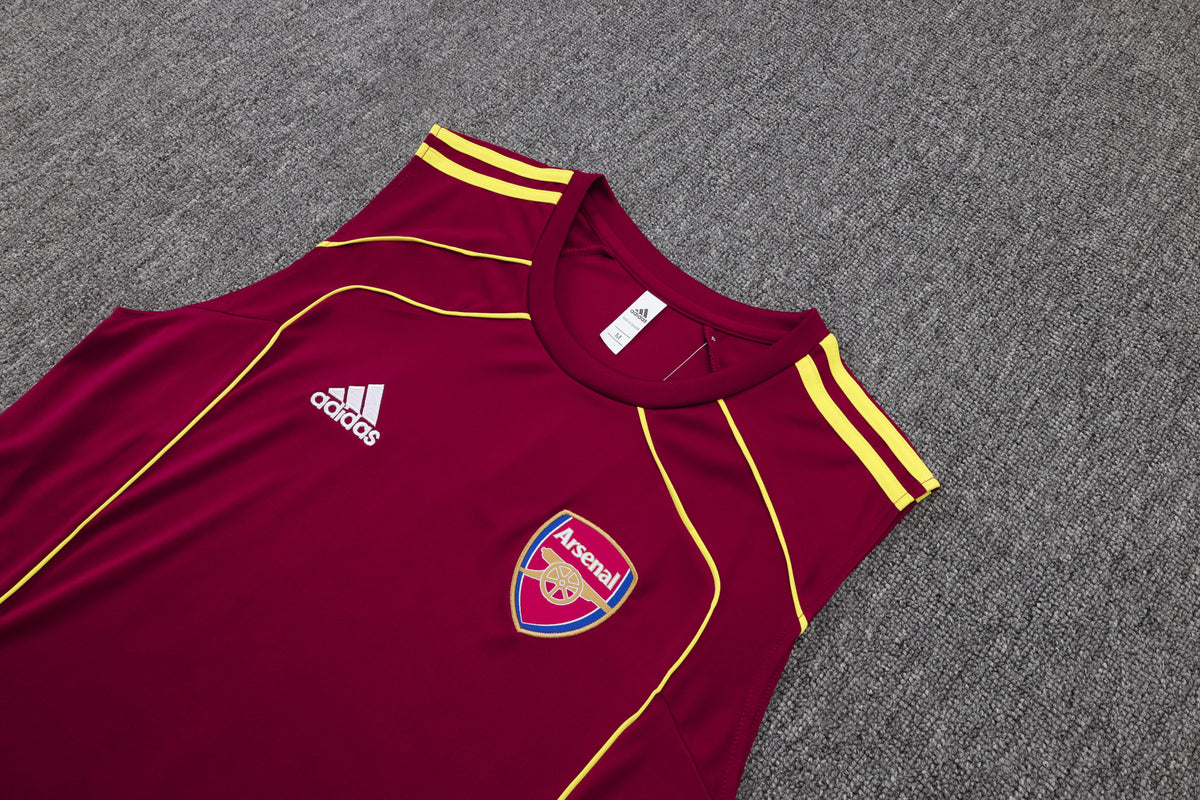 Kit Football Arsenal Ensemble Training Sans Manches 2025/26