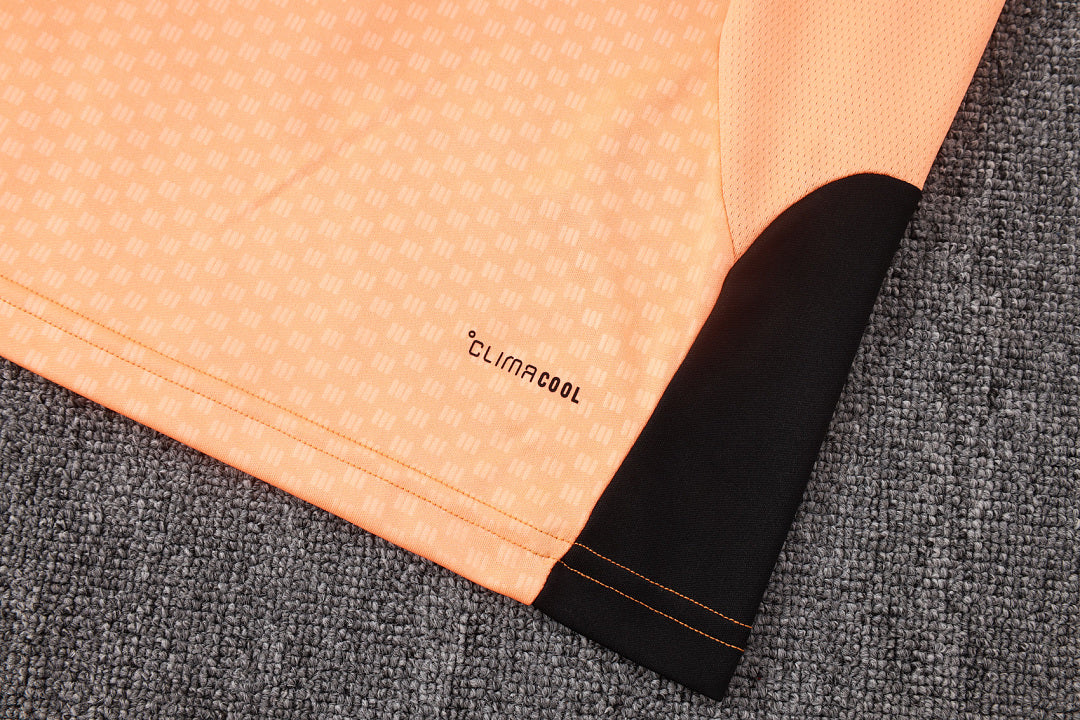 Kit Football Arsenal Ensemble Training Sans Manches Orange 2026/27