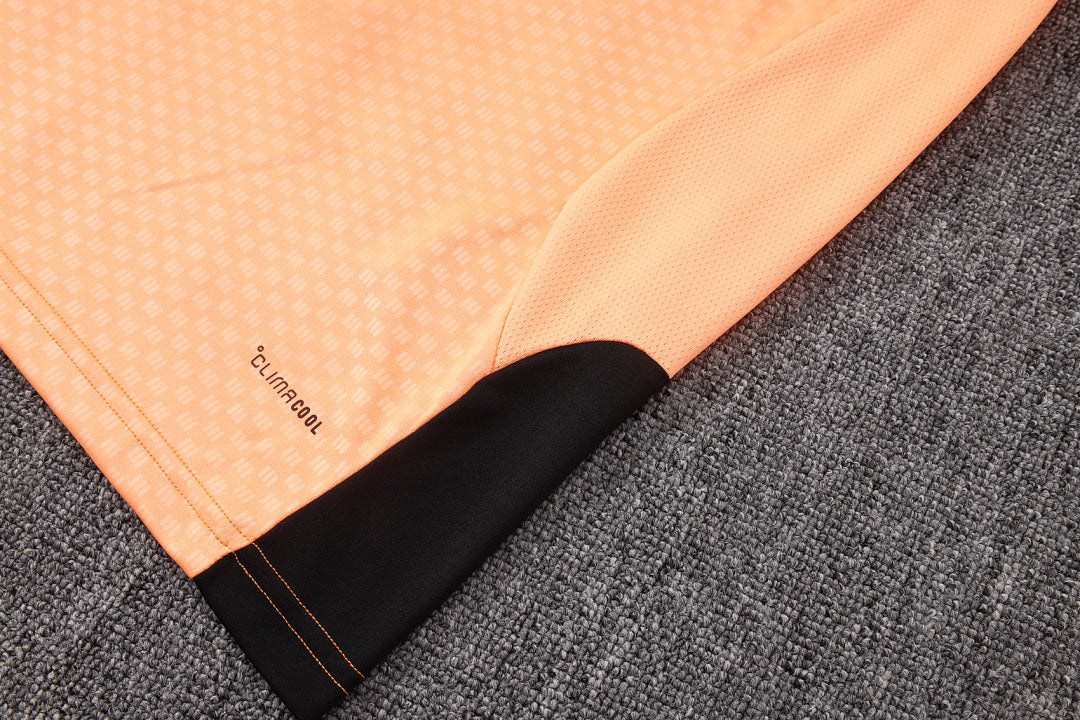 Kit Football Arsenal Ensemble Training Sans Manches Orange 2026/27