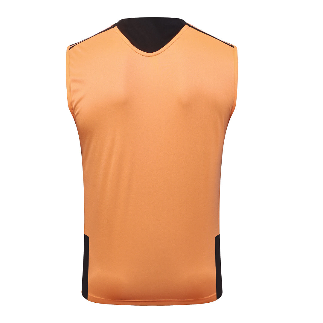 Kit Football Arsenal Ensemble Training Sans Manches Orange 2026/27