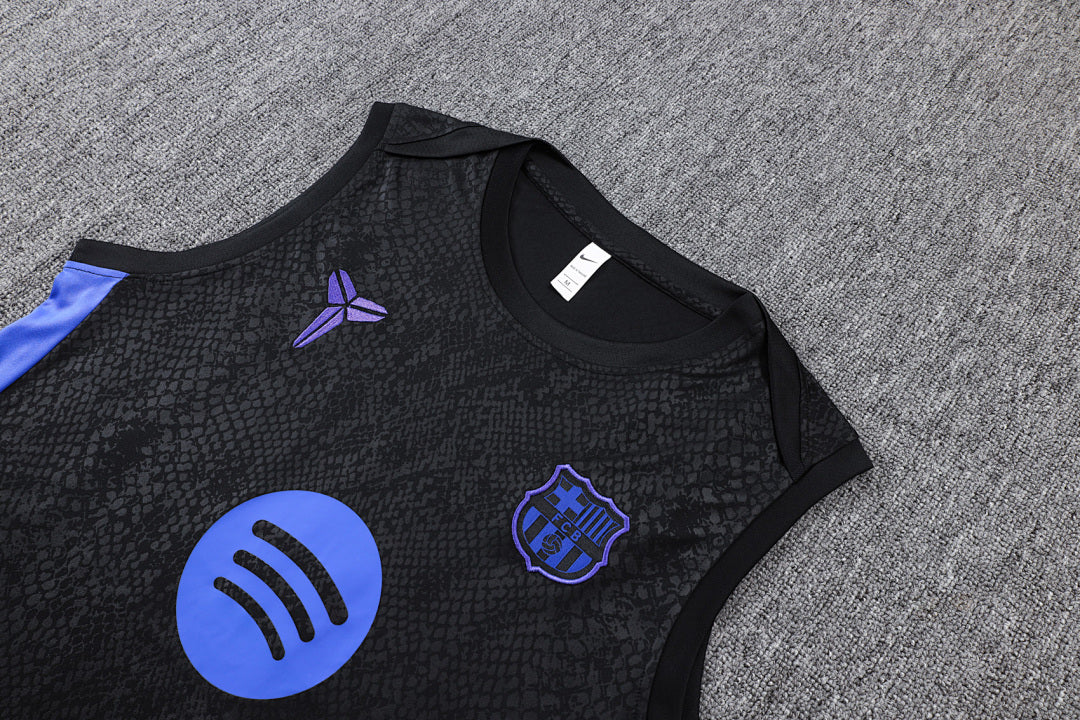 Kit Football Barcelone Ensemble Training Sans Manches 2025/26