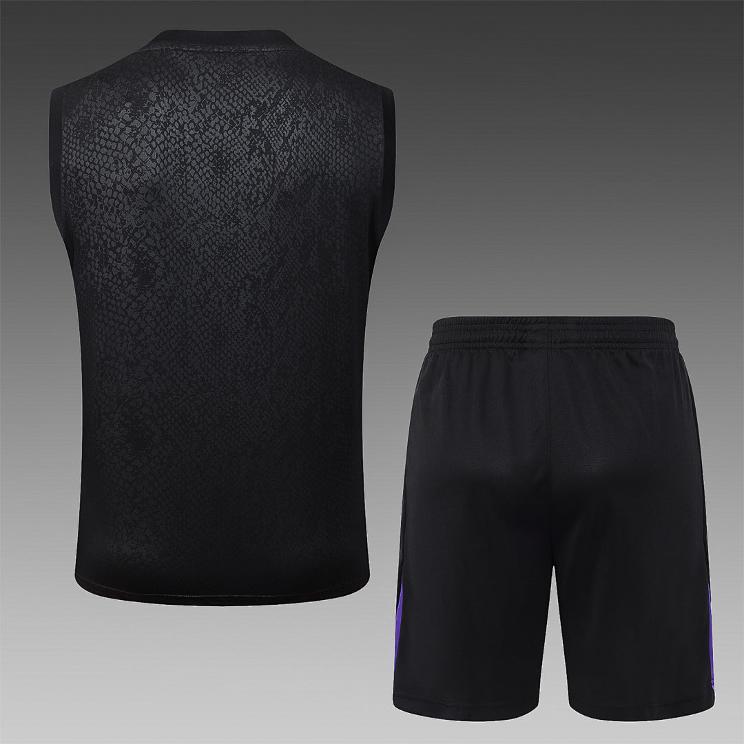 Kit Football Barcelone Ensemble Training Sans Manches 2025/26
