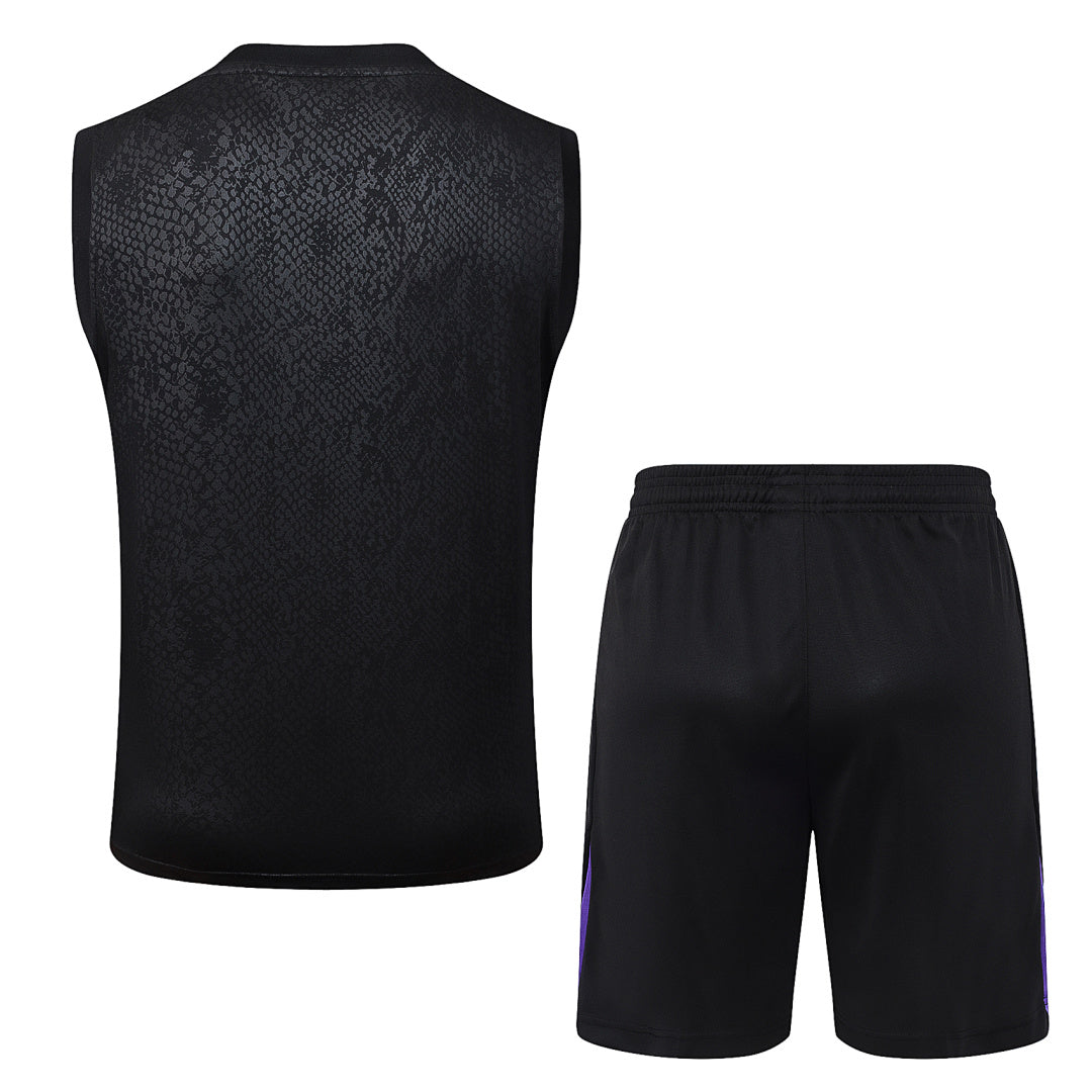 Kit Football Barcelone Ensemble Training Sans Manches 2025/26