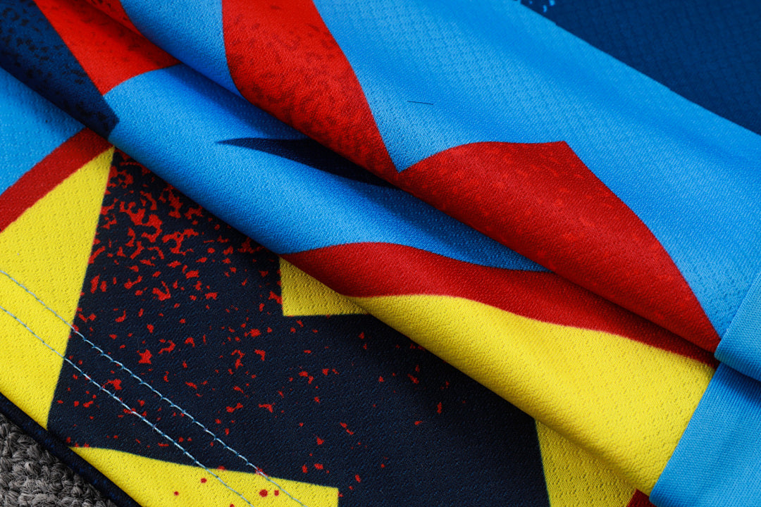 Kit Football Barcelone Ensemble Training Sans Manches 2025/26