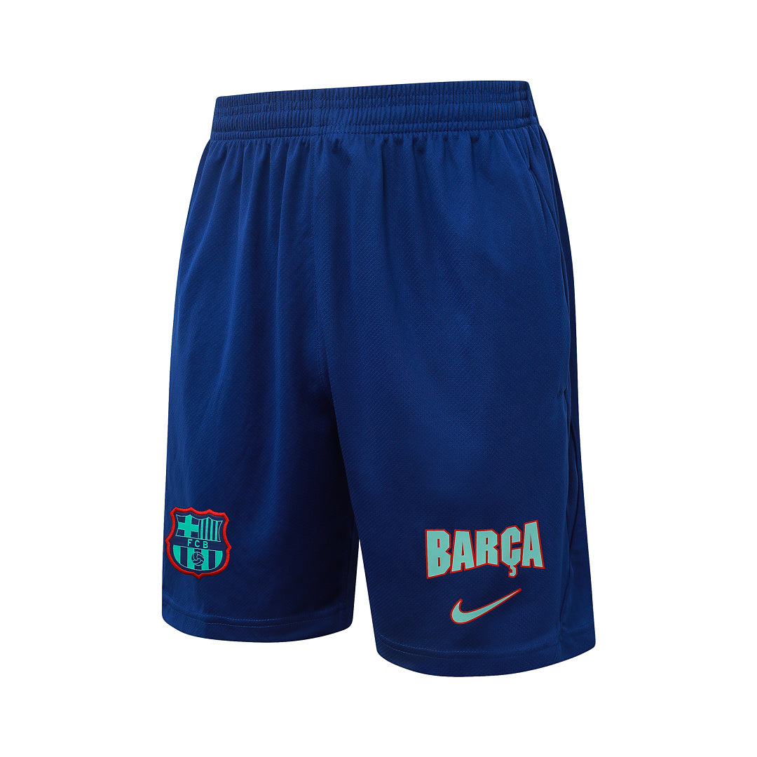 Kit Football Barcelone Ensemble Training Sans Manches Vert Clair