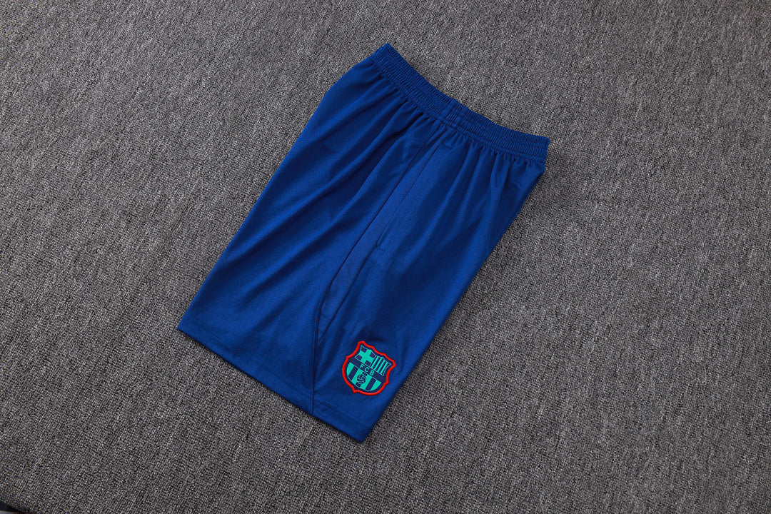 Kit Football Barcelone Ensemble Training Sans Manches Vert Clair
