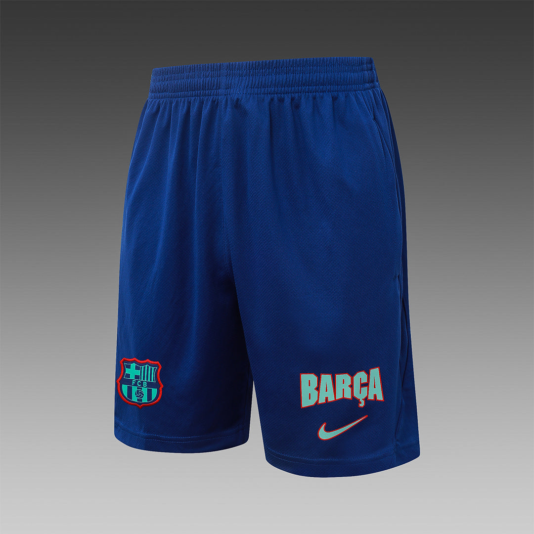 Kit Football Barcelone Ensemble Training Sans Manches Vert Clair