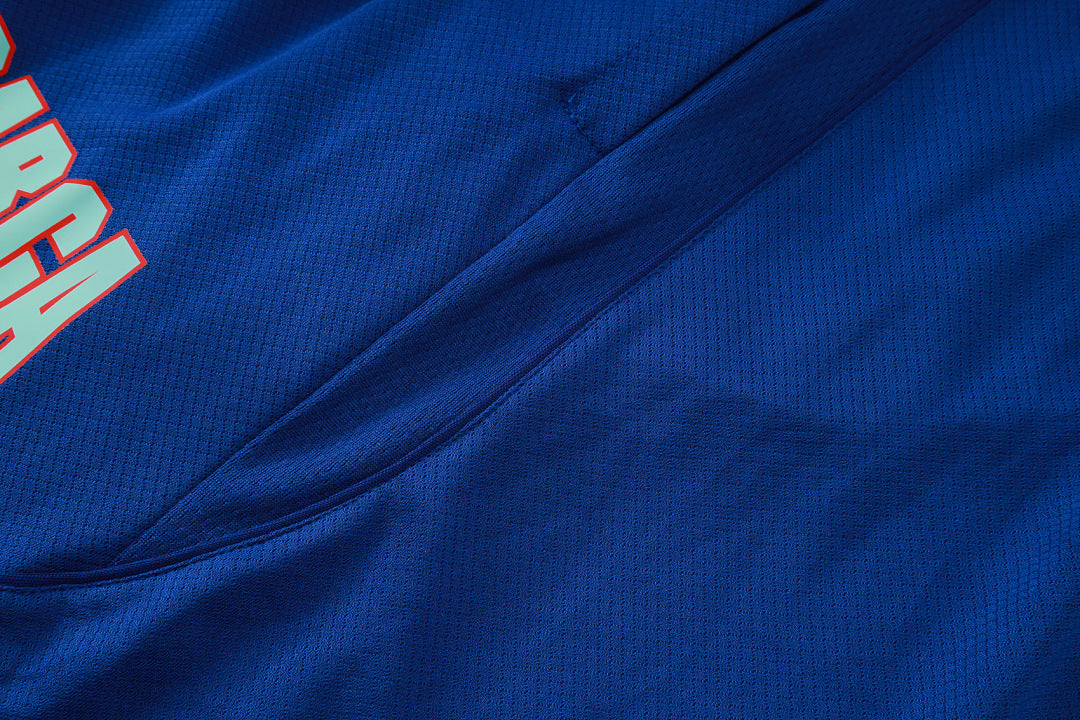 Kit Football Barcelone Ensemble Training Sans Manches Vert Clair