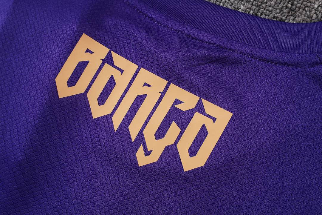 Kit Football Barcelone Ensemble Training Sans Manches Violet