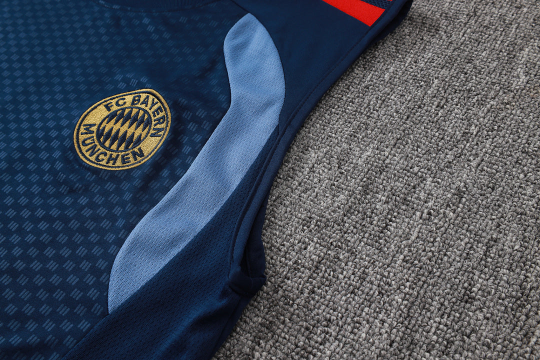 Kit Football Bayern Ensemble Training Bleu Roi