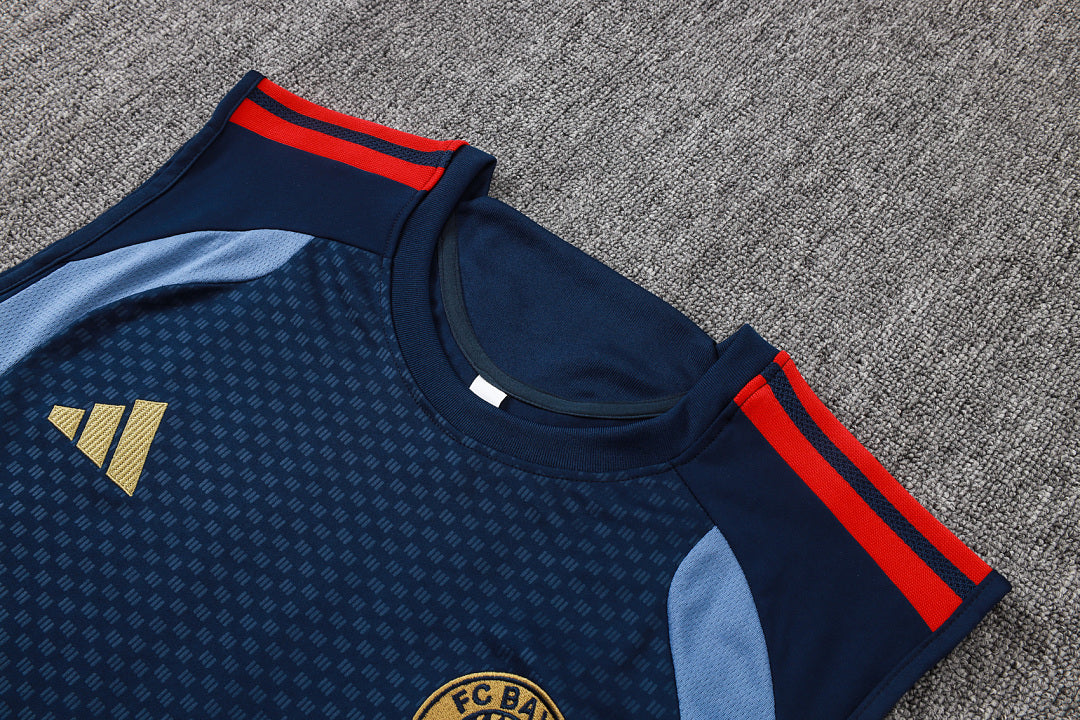 Kit Football Bayern Ensemble Training Bleu Roi