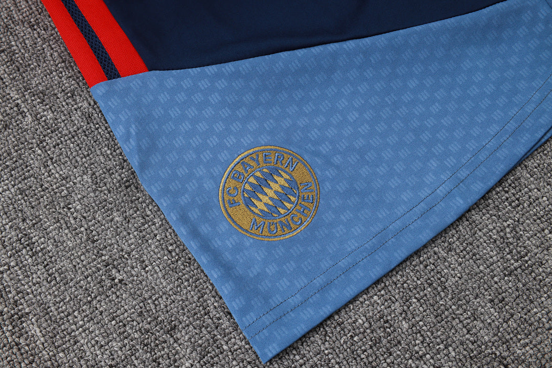 Kit Football Bayern Ensemble Training Bleu Roi
