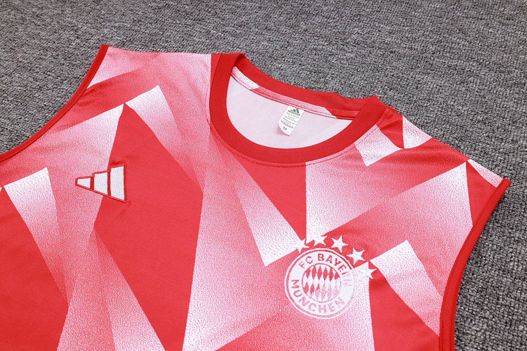 Kit Football Bayern Ensemble Training Sans Manches 2023/24