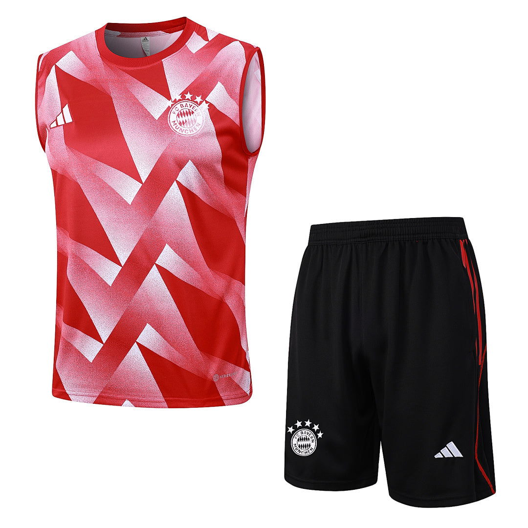 Kit Football Bayern Ensemble Training Sans Manches 2023/24