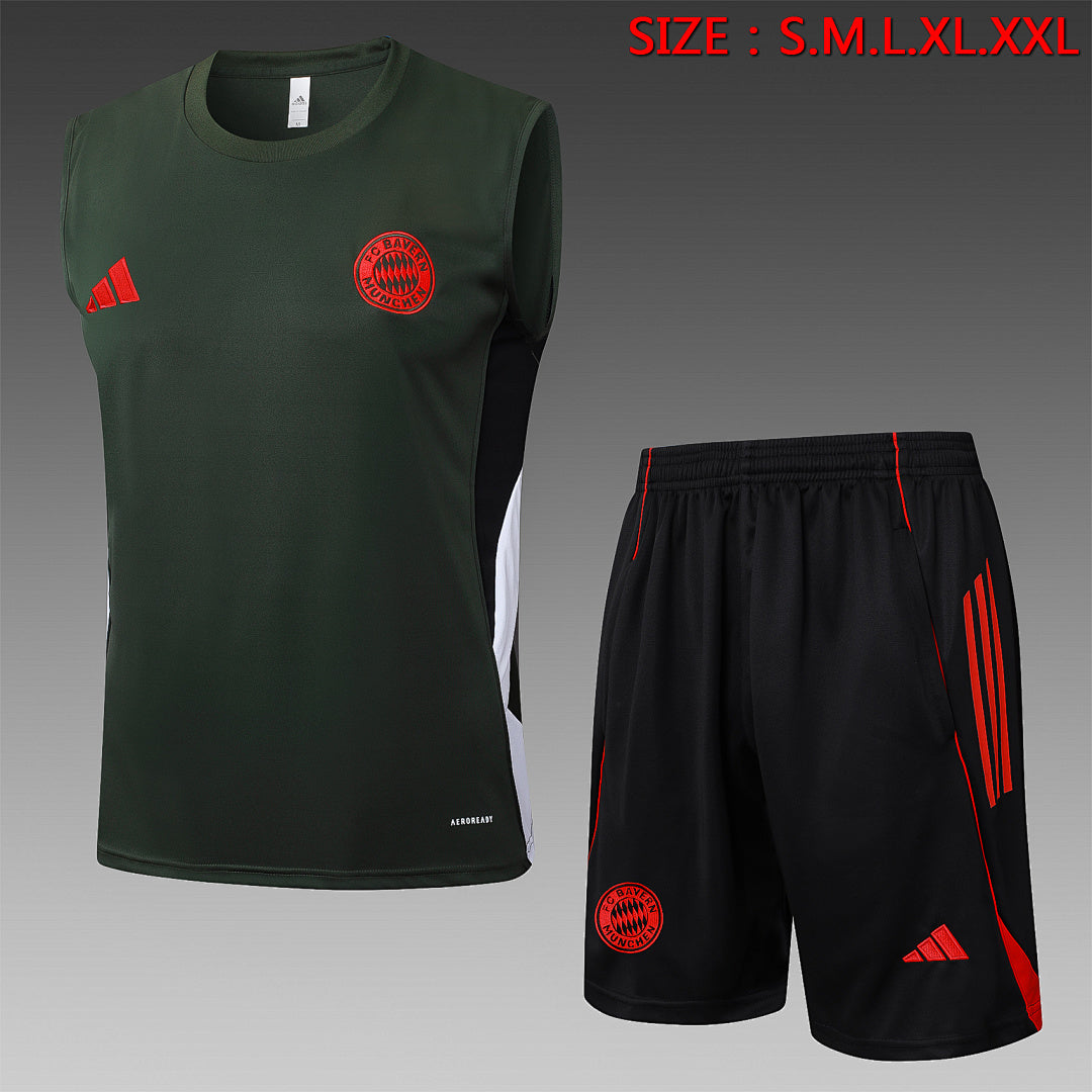 Kit Football Bayern Ensemble Training Sans Manches 2025/26