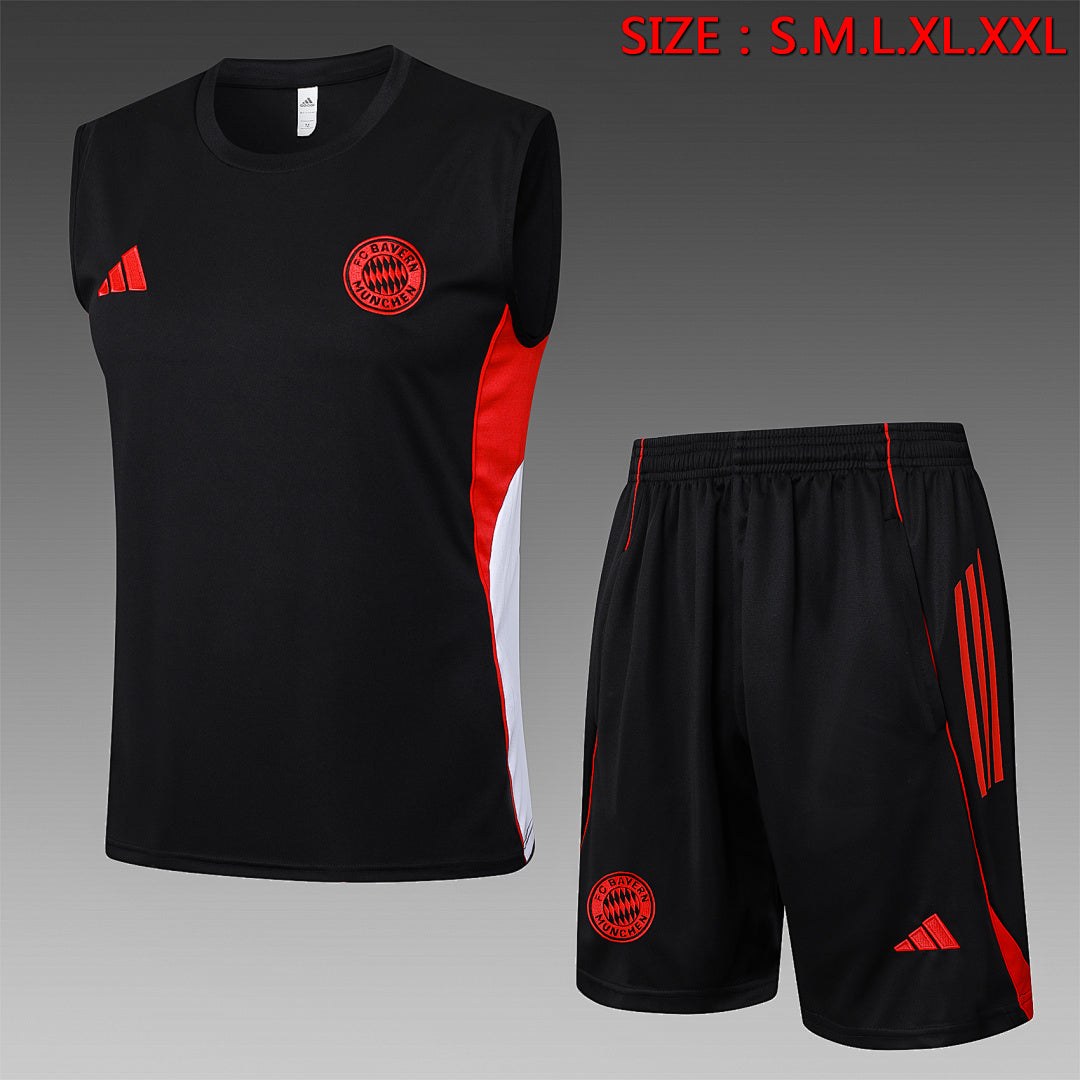 Kit Football Bayern Ensemble Training Sans Manches 2025/26