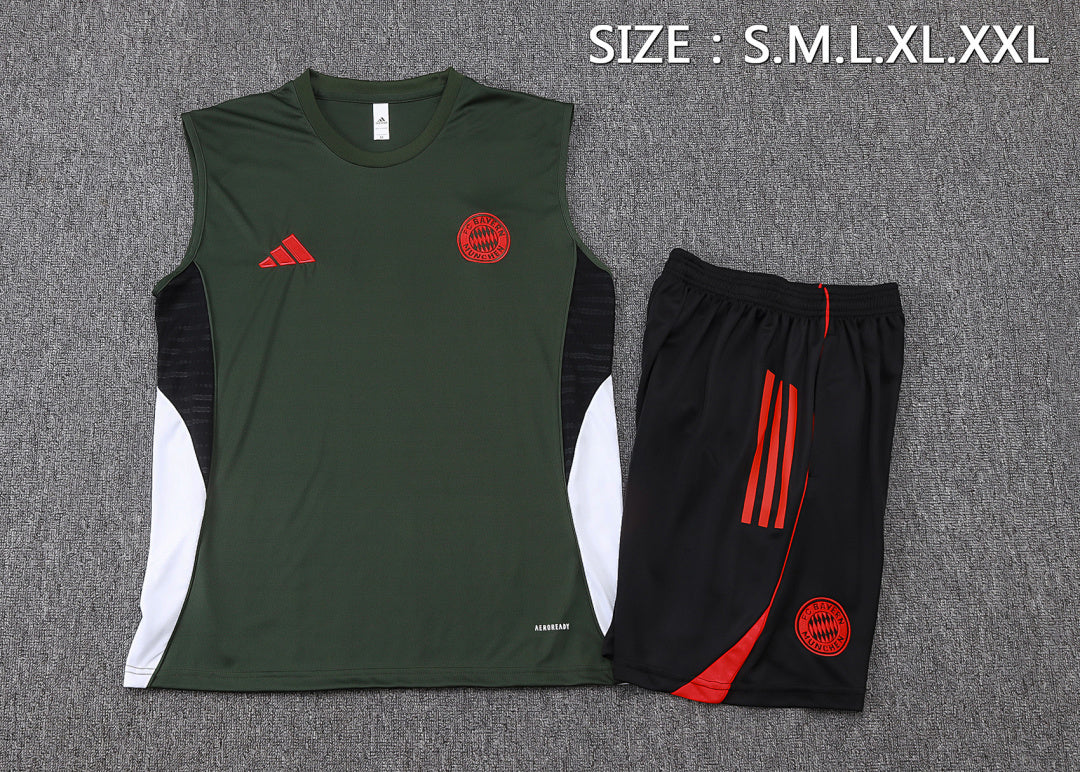 Kit Football Bayern Ensemble Training Sans Manches 2025/26