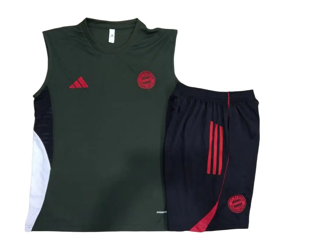Kit Football Bayern Ensemble Training Sans Manches 2025/26