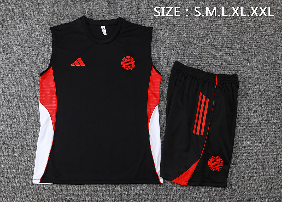 Kit Football Bayern Ensemble Training Sans Manches 2025/26