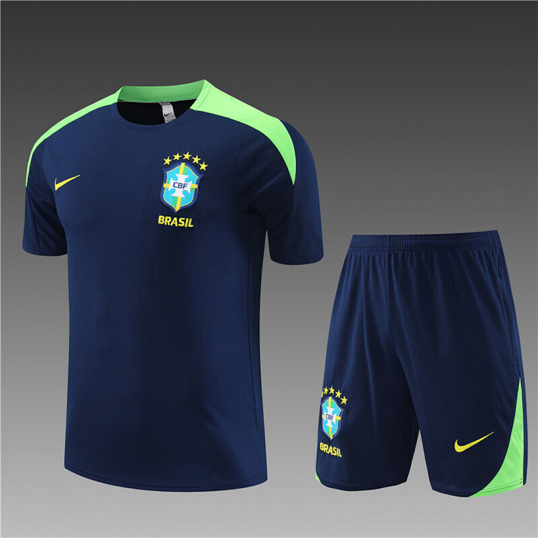 Kit football Brésil ensemble training 2024/25 - Bleu Roi