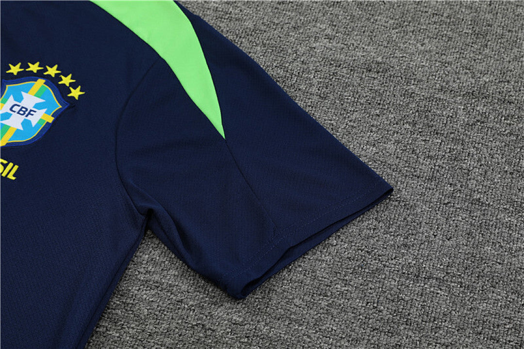 Kit football Brésil ensemble training 2024/25 - Bleu Roi