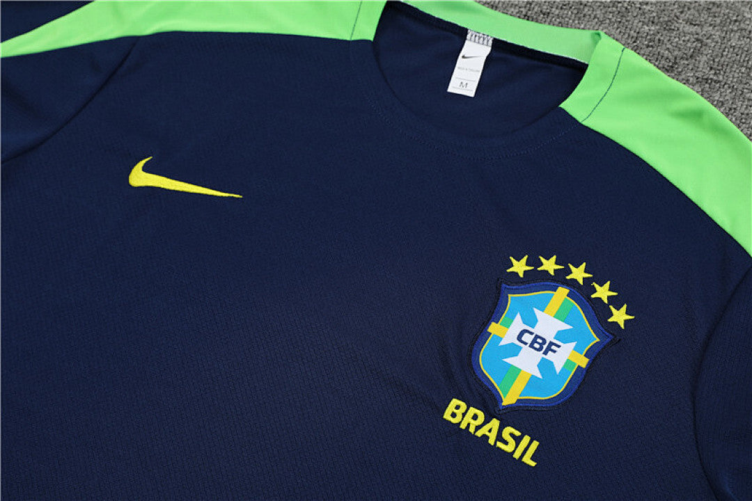Kit football Brésil ensemble training 2024/25 - Bleu Roi