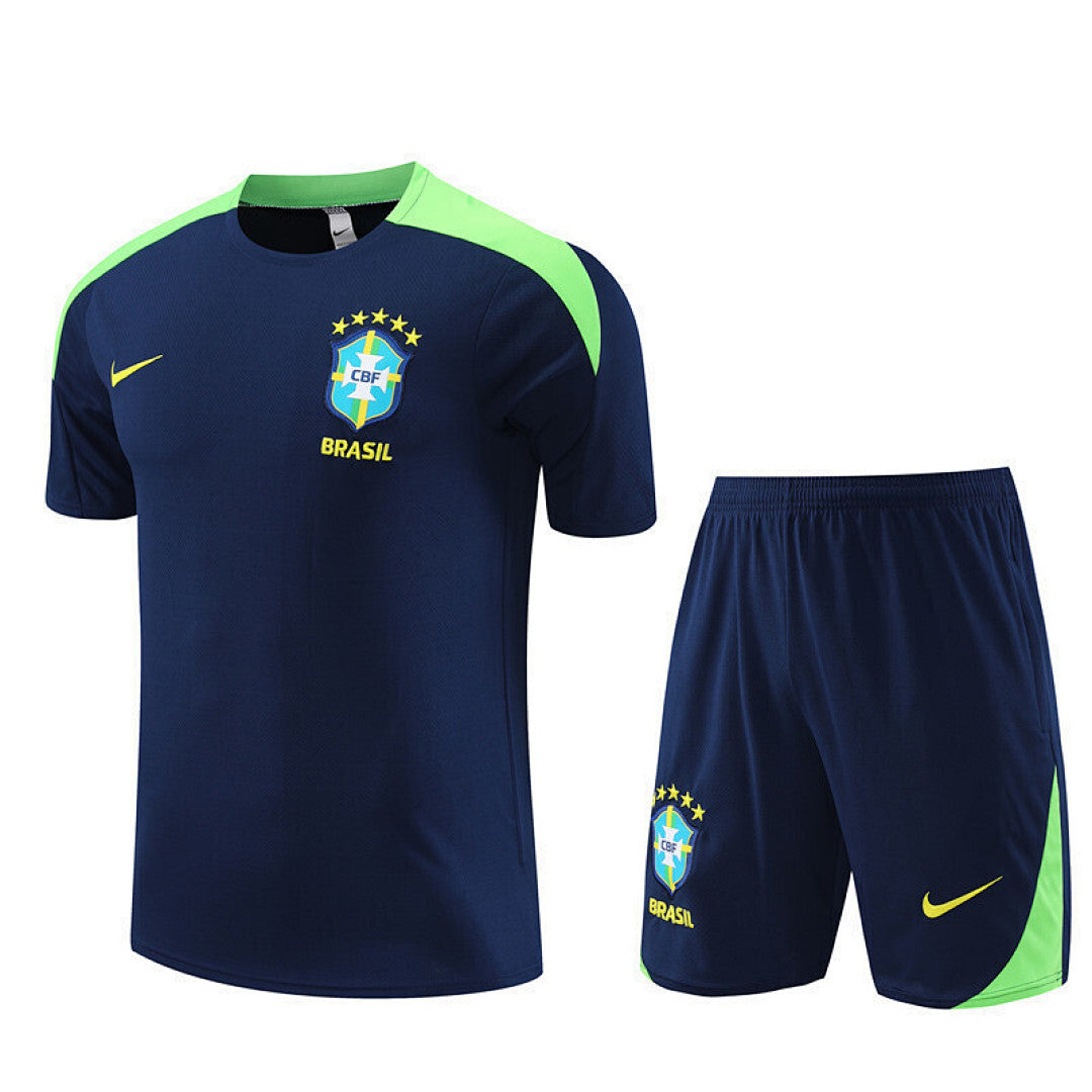 Kit football Brésil ensemble training 2024/25 - Bleu Roi