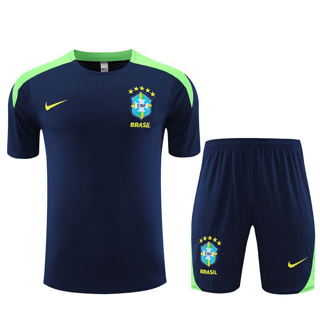 Kit football Brésil ensemble training 2024/25 - Bleu Roi