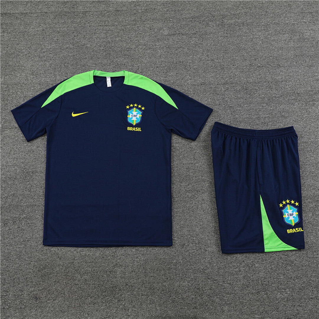 Kit football Brésil ensemble training 2024/25 - Bleu Roi