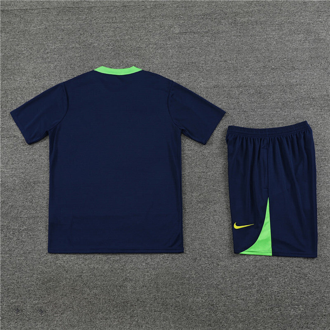 Kit football Brésil ensemble training 2024/25 - Bleu Roi