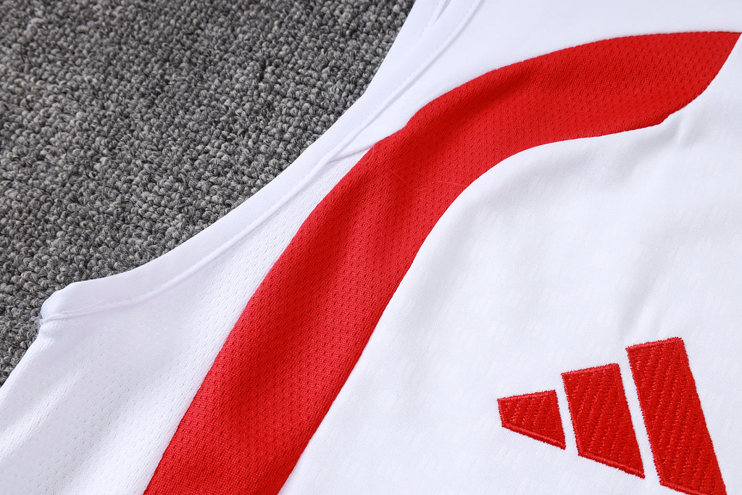Kit Football Brésil Ensemble Training Blanc