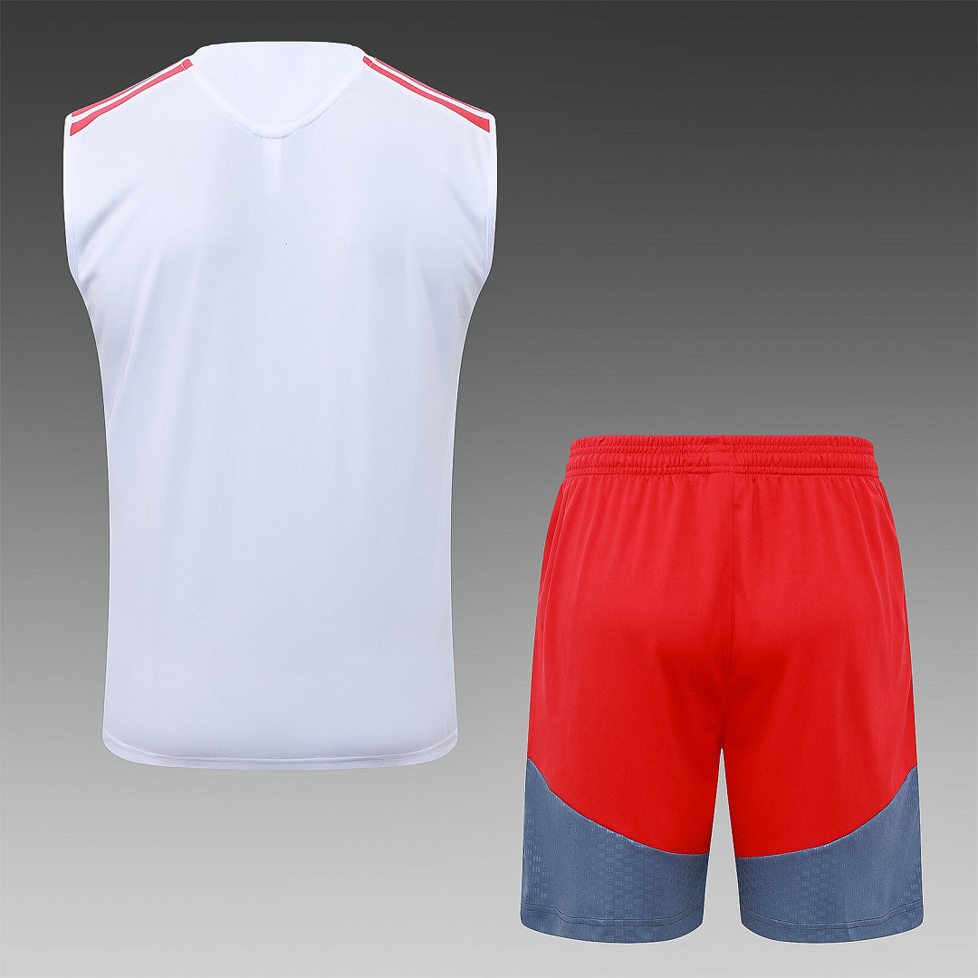 Kit Football Brésil Ensemble Training Blanc