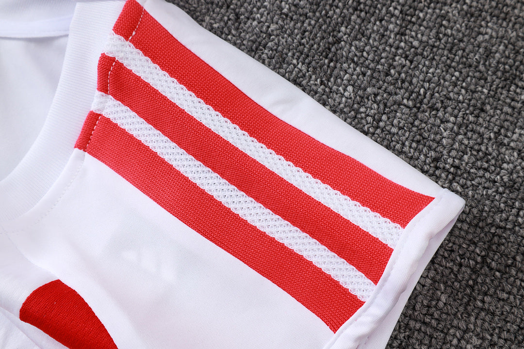 Kit Football Brésil Ensemble Training Blanc