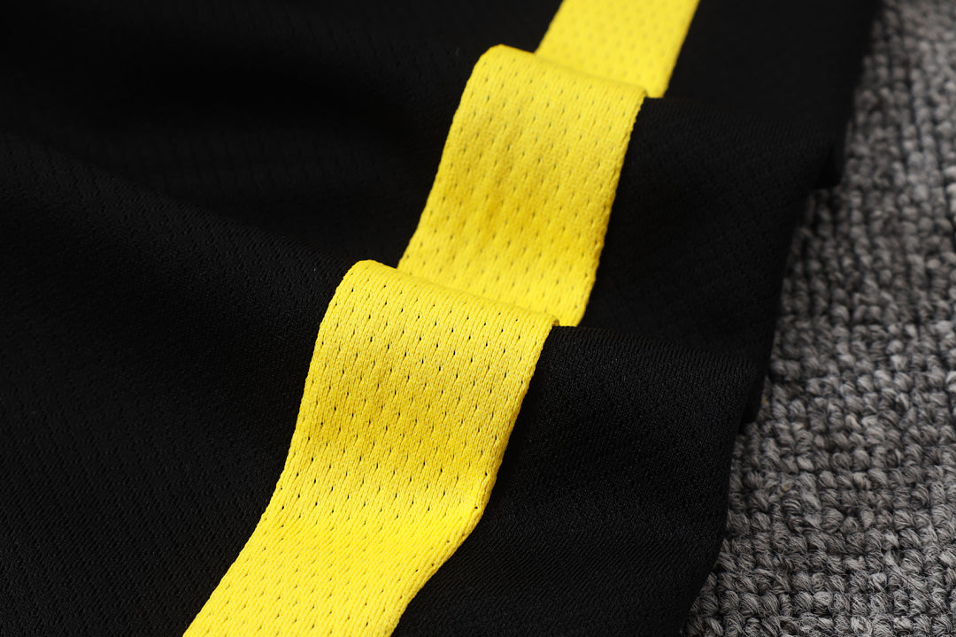Kit Football Brésil Ensemble Training Noir Jaune