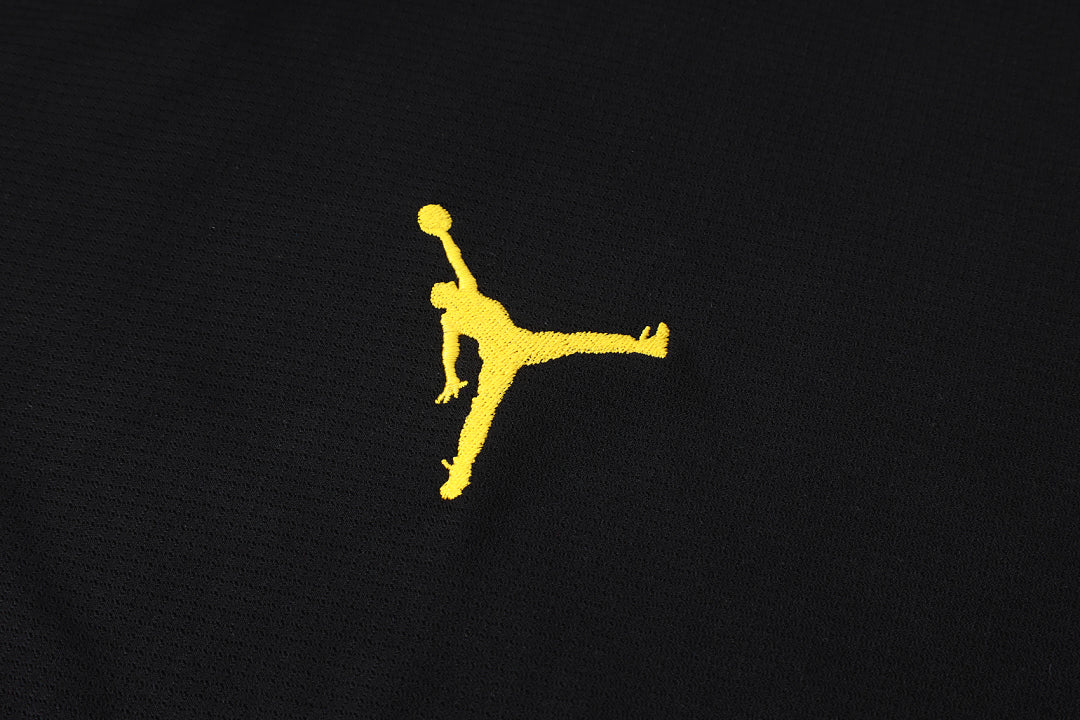 Kit Football Brésil Ensemble Training Noir Jaune