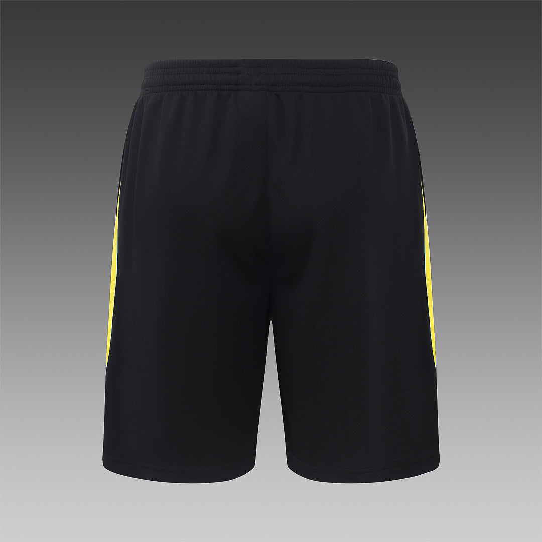 Kit Football Brésil Ensemble Training Noir Jaune
