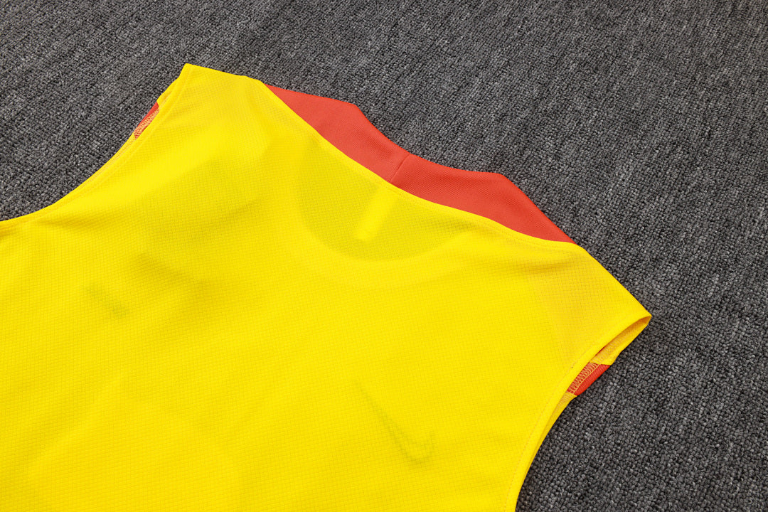 Kit Football Brésil Ensemble Training Sans Manches 2025/26