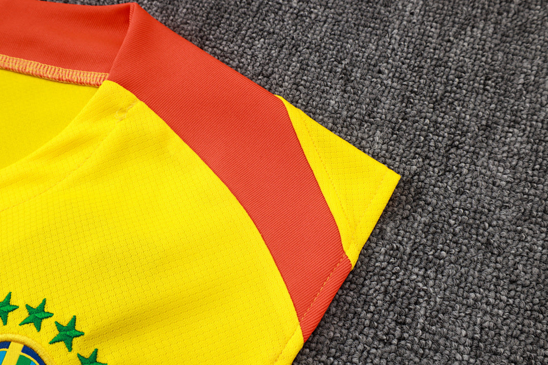 Kit Football Brésil Ensemble Training Sans Manches 2025/26