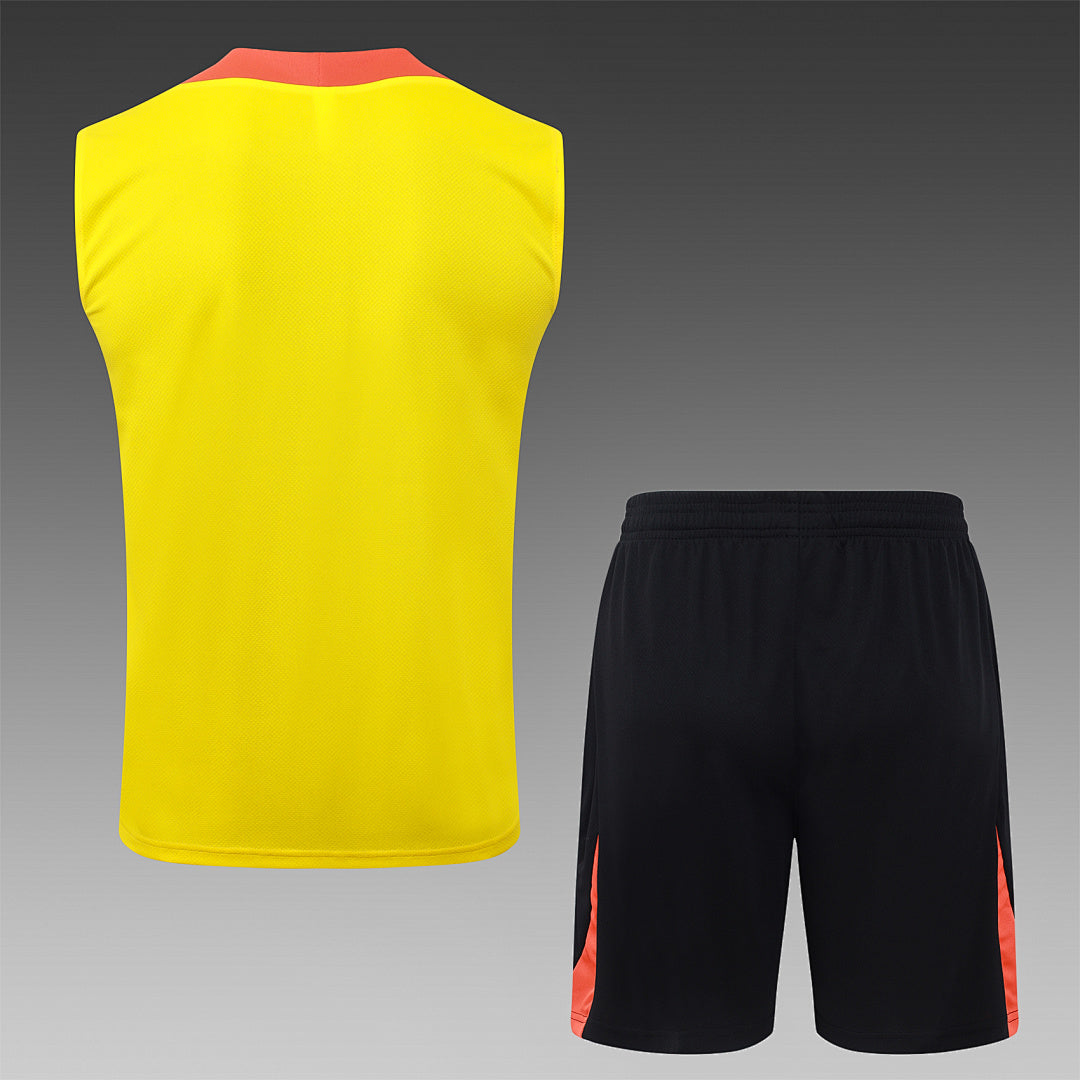 Kit Football Brésil Ensemble Training Sans Manches 2025/26