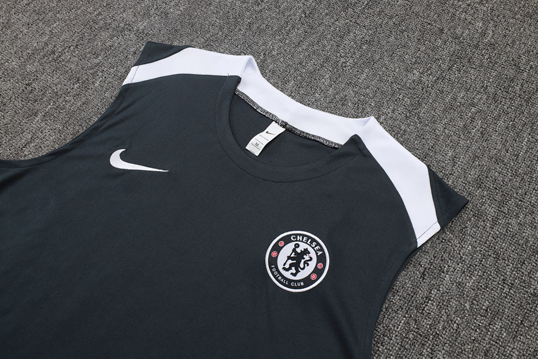 Kit Football Chelsea Ensemble Training Sans Manches 2025/26